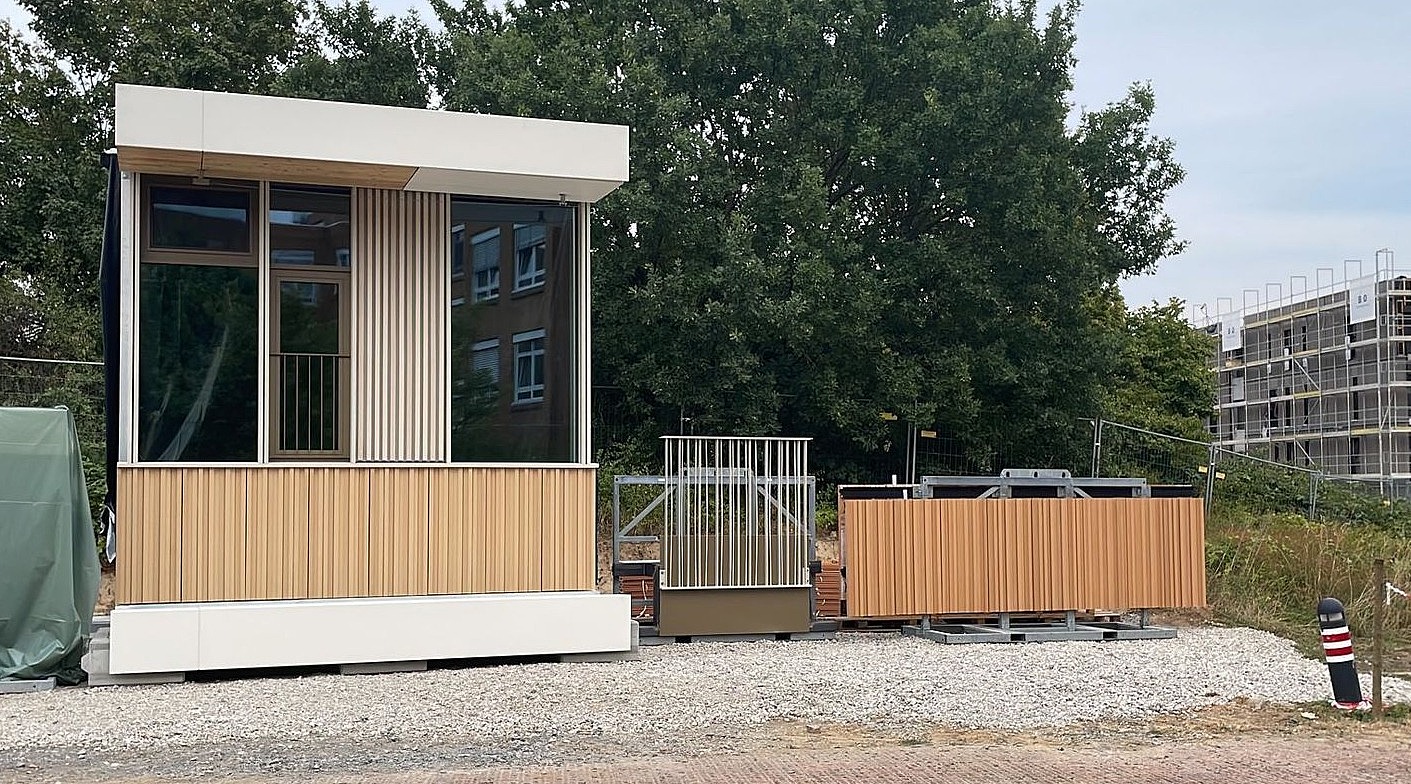 Musterfassade von Links - JSH Heilbronn