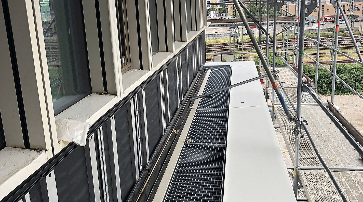 Wartungssteg - JSH Heilbronn