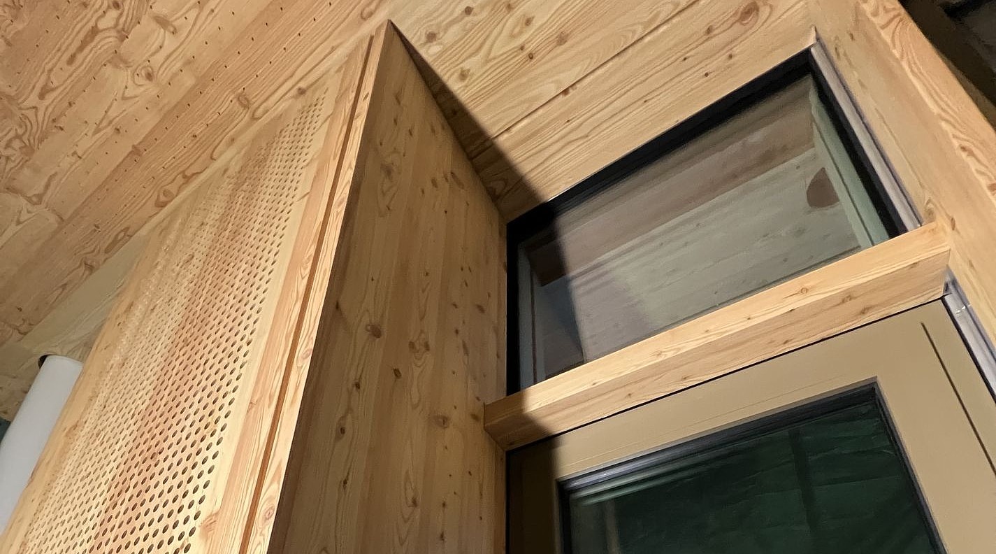 Zuluftpaneel raumseitig - JSH Heilbronn